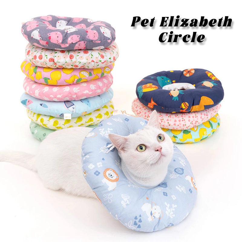 Plush Pillow Donut Recovery Collar